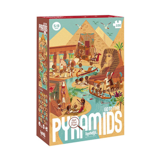 Puzzle 100 pcs: Go to the Pyramids, LONDJI