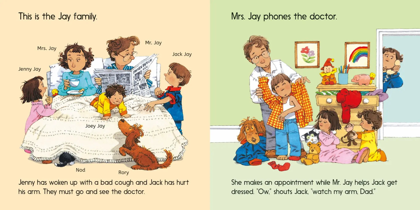 Experiences book: Going to the Doctor, Usborne