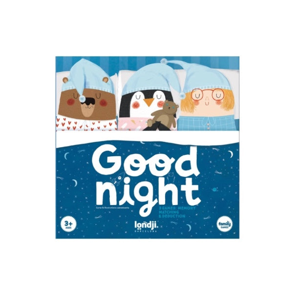 Memory, Matching and Deduction games: Good Night, LONDJI