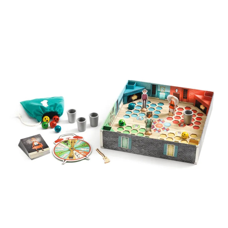 Granny Boo, Cooperative Board Game For Kids 6+