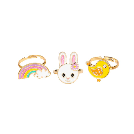 Spring Ring Bunny 3 Pcs Set, Great Pretenders
