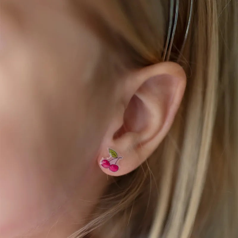Whimsical Unicorn, Sticker Earrings, For Kids 3+, Set Of 30 Pairs
