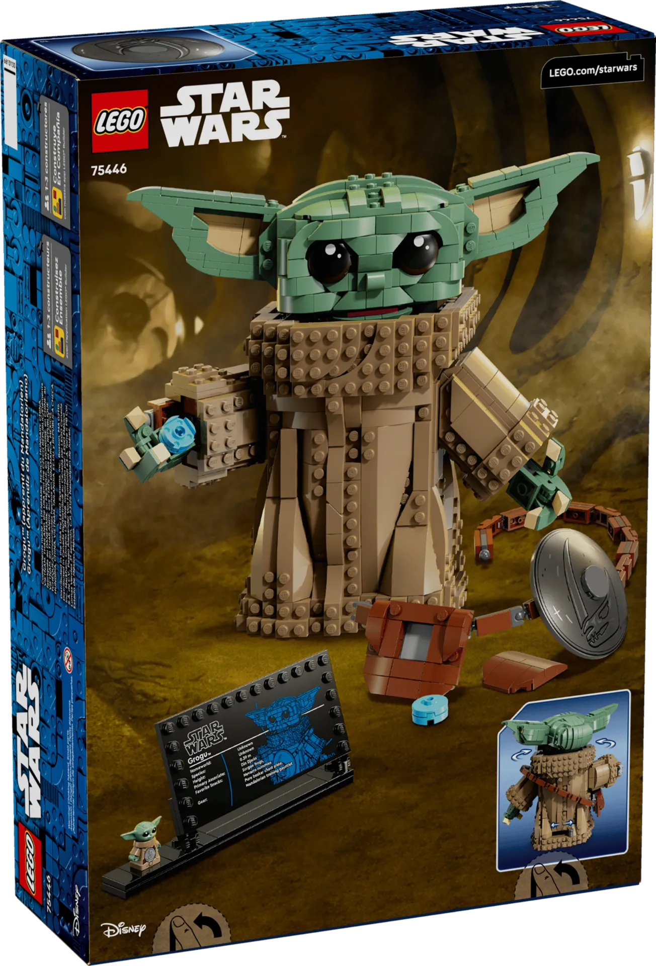 Grogu Mandalorian Apprentice 75446, Lego Star Wars