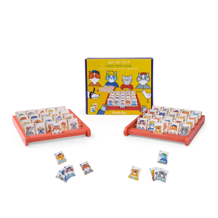 Guess who? game: Les Loufoques, Moulin Roty