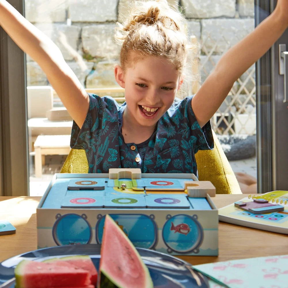 Logic game for 1 player: Splash Labyrinth, Haba