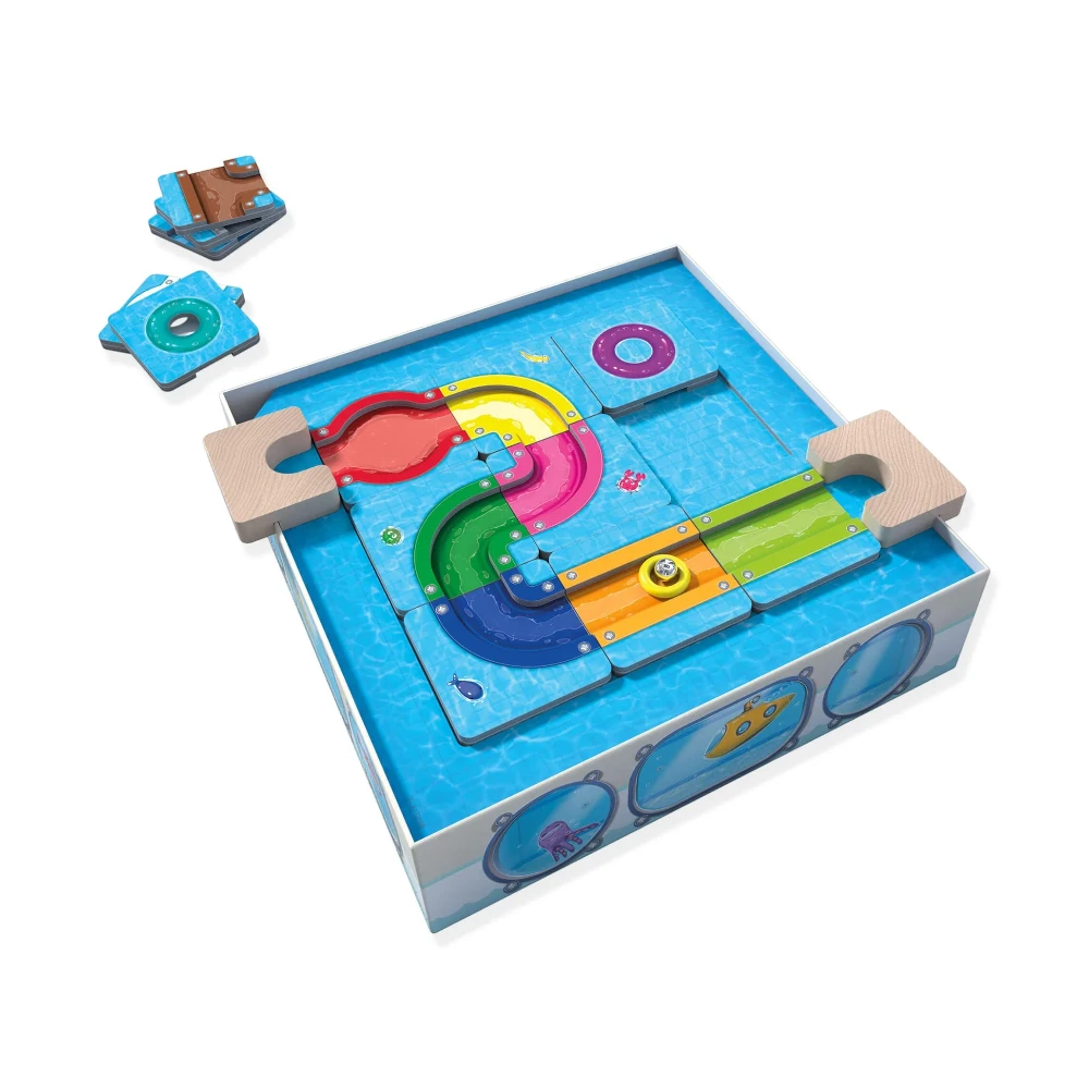 Logic game for 1 player: Splash Labyrinth, Haba