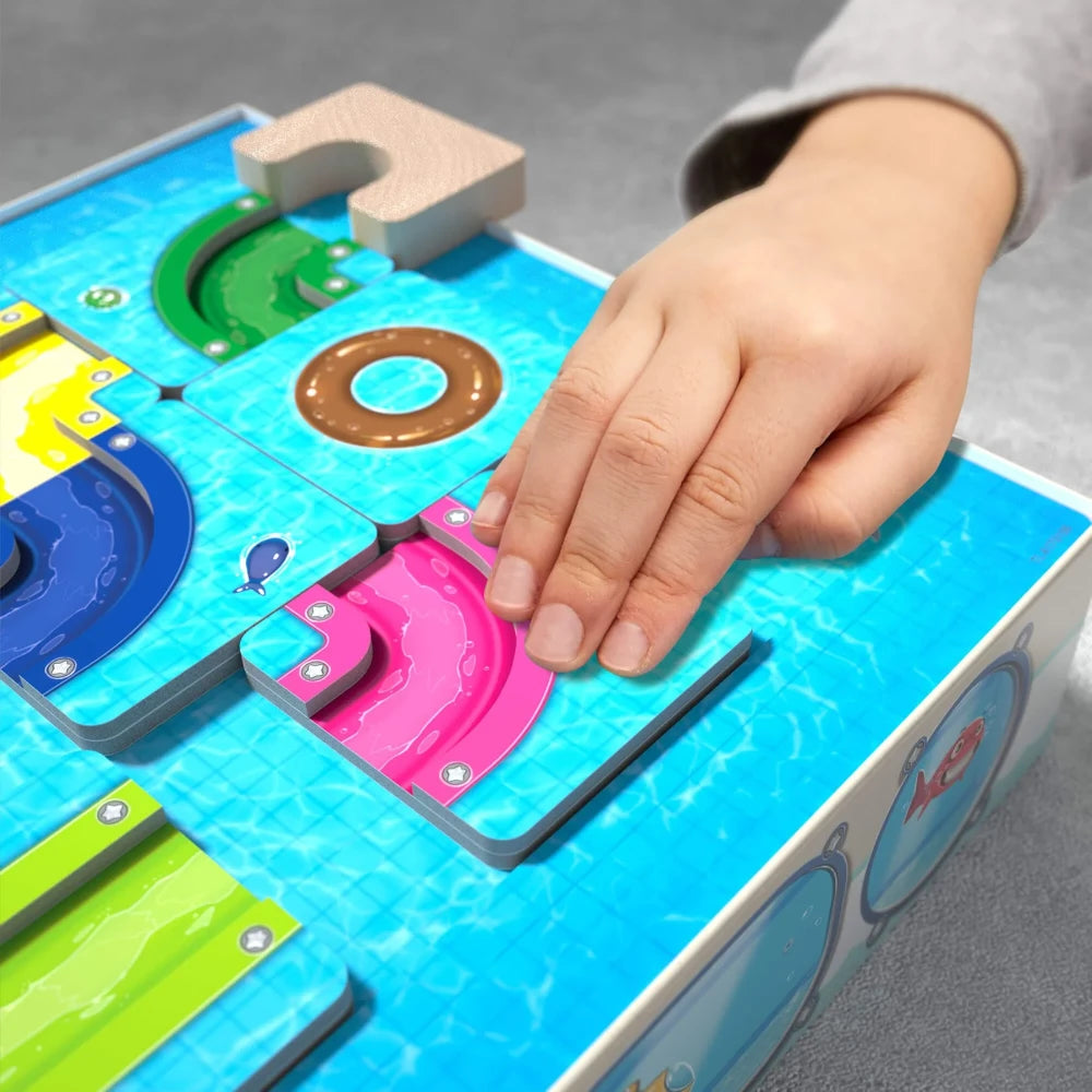 Logic game for 1 player: Splash Labyrinth, Haba