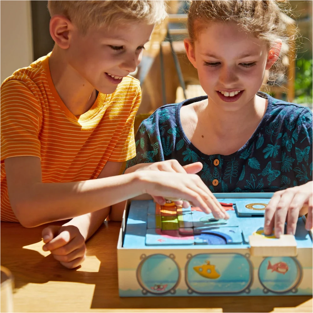 Logic game for 1 player: Splash Labyrinth, Haba