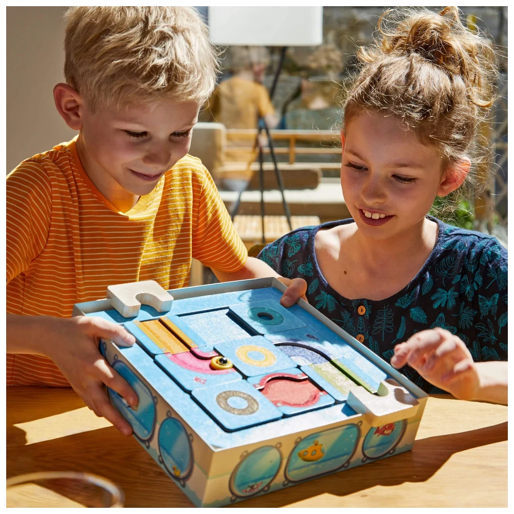 Logic game for 1 player: Splash Labyrinth, Haba
