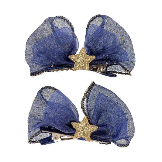 Hair Claws Gitta, Star Pink, 2 pcs/Card