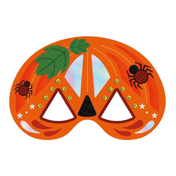 Halloween Masks, Little Artist Activity Kit for Kids 4+, 4 Designs to Decorate