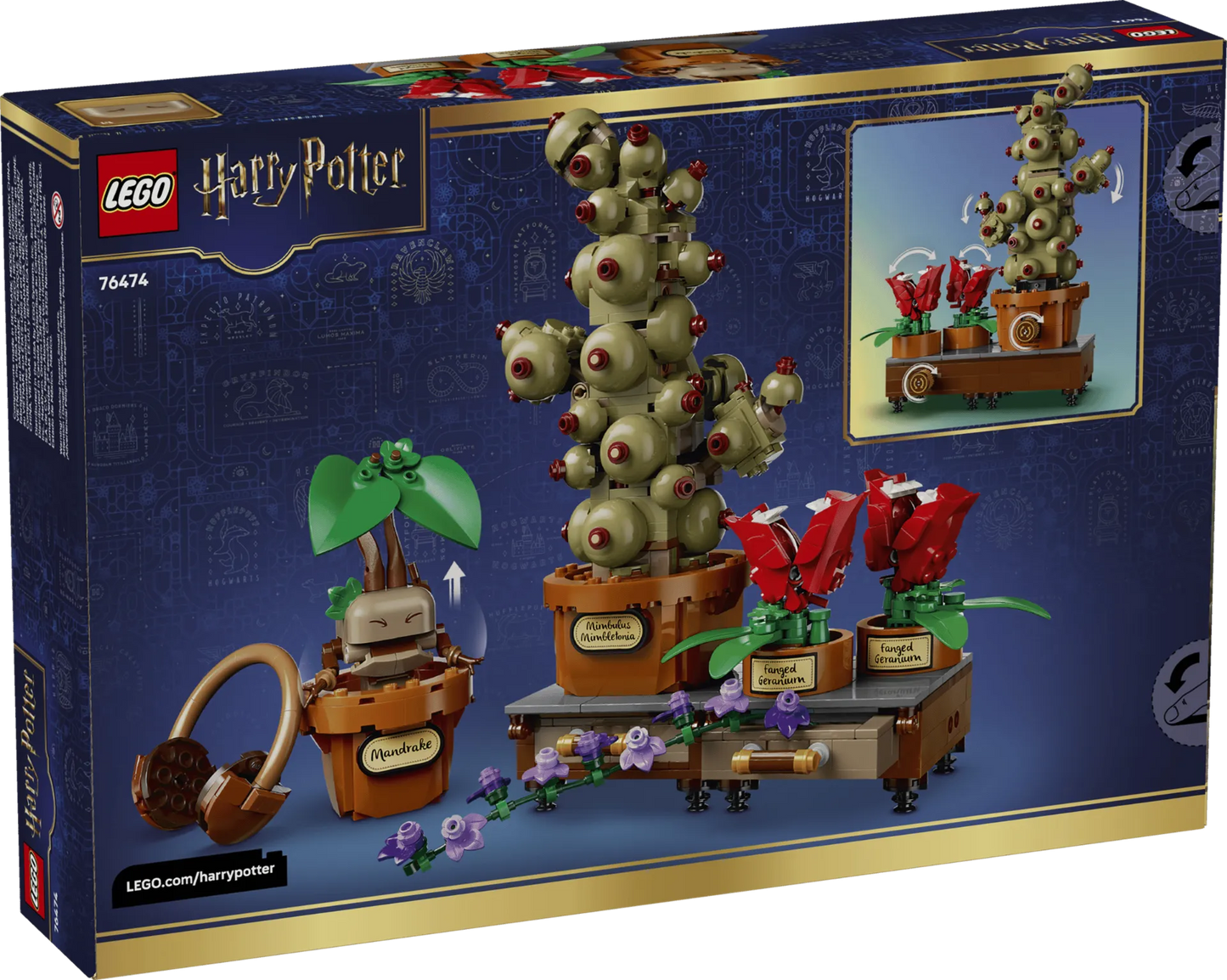 Hogwarts Herbology Plants 76474, Lego Harry Potter