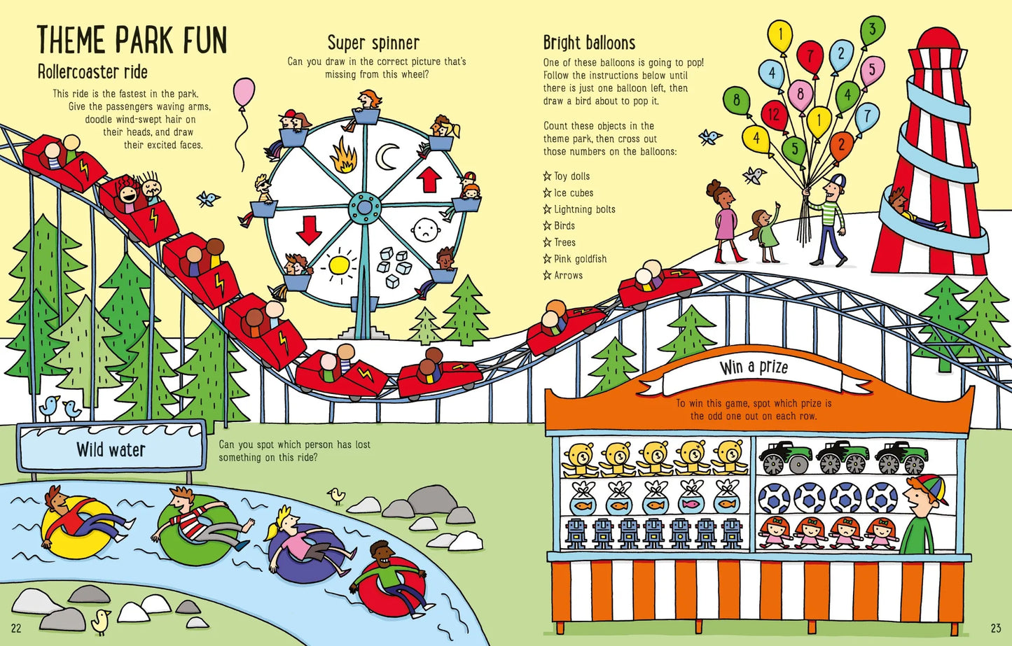 Holiday Activity Book, Usborne