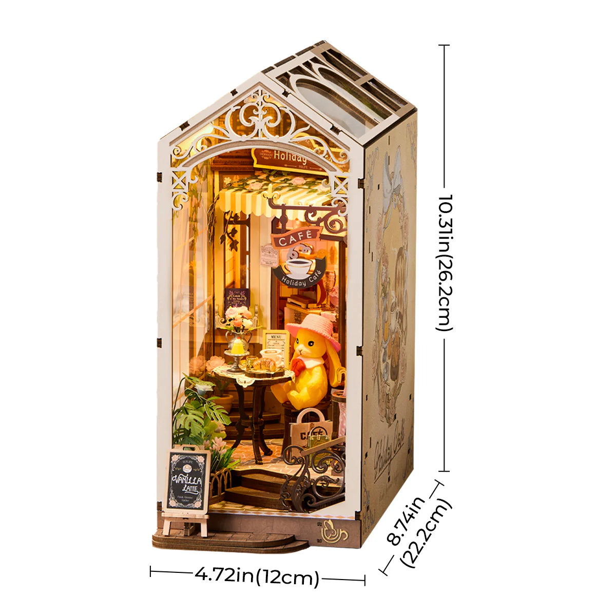 DIY Book Nook Kit: Holiday Cafe TGB15, Rolife