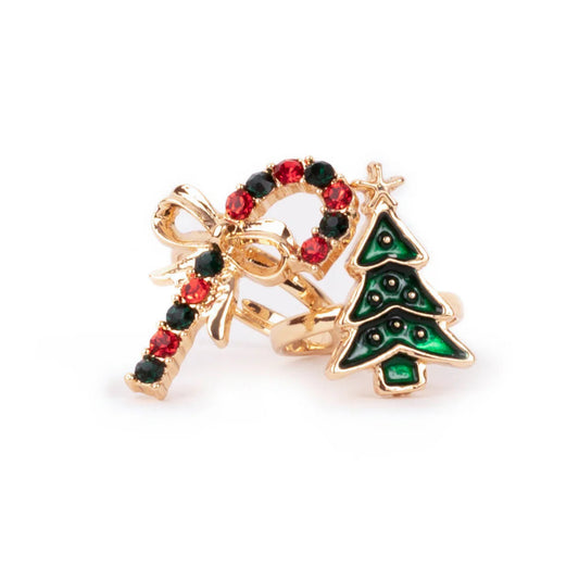 Holiday Rings 2 pc: All Aglow, Great Pretenders