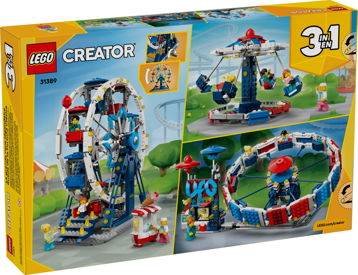 Iconic Ferris Wheel 31389, Lego Creator 3-in-1