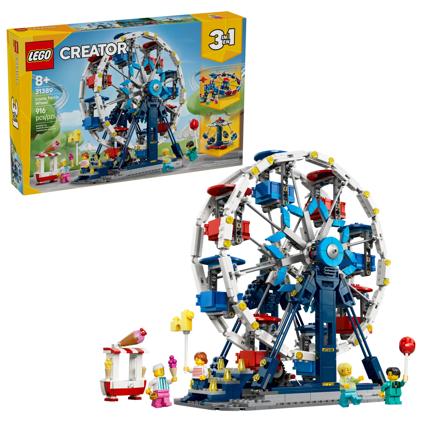 Iconic Ferris Wheel 31389, Lego Creator 3-in-1