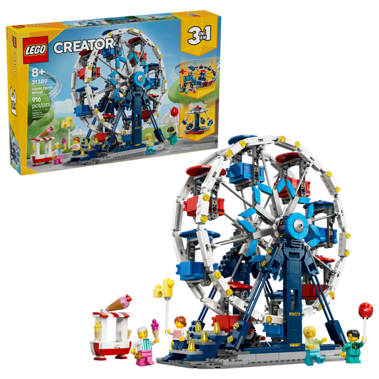 Iconic Ferris Wheel 31389, Lego Creator 3-in-1