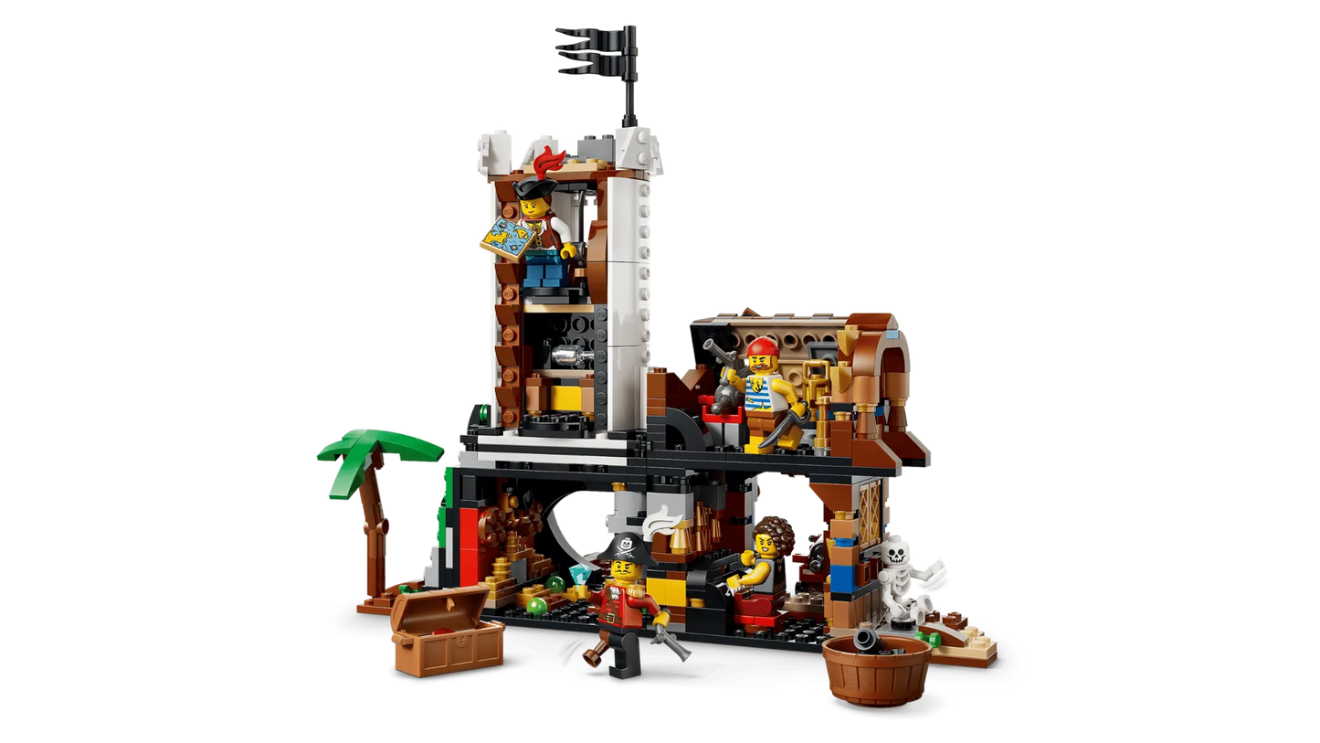 Iconic Pirate Ship 31387, Lego Creator 3-in-1