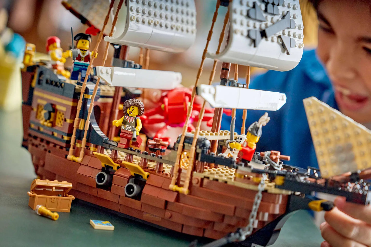 Iconic Pirate Ship 31387, Lego Creator 3-in-1