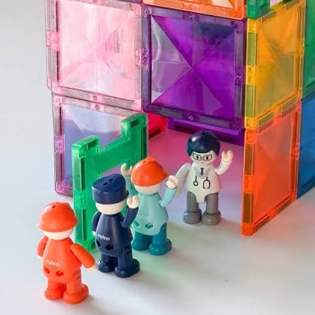My Friends, Magnetic Figure Set for Kids 3+