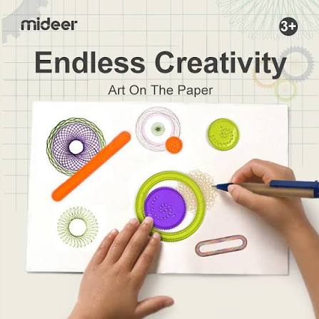 Spiro Graph, Drawing Set for Kids 3+