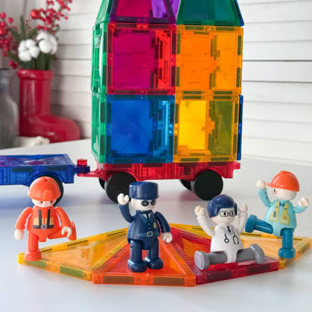 My Friends, Magnetic Figure Set for Kids 3+