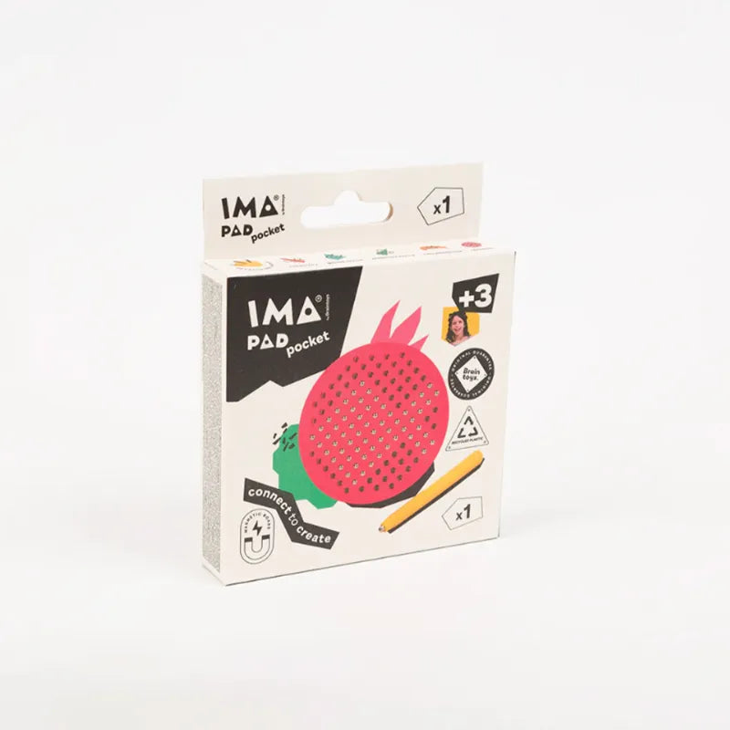 Магнитная доска для рисования 3+: Imapad Pocket Red, Imanix