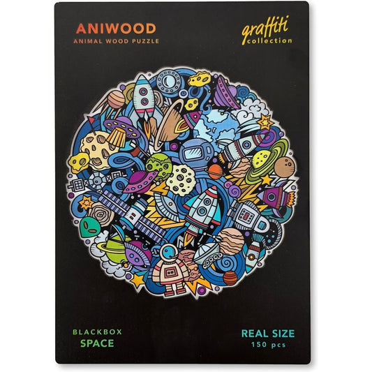 Aniwood Puzzle Graffiti Space M
