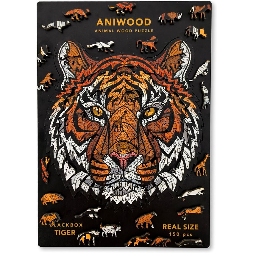 Aniwood Puzzle Tiger M