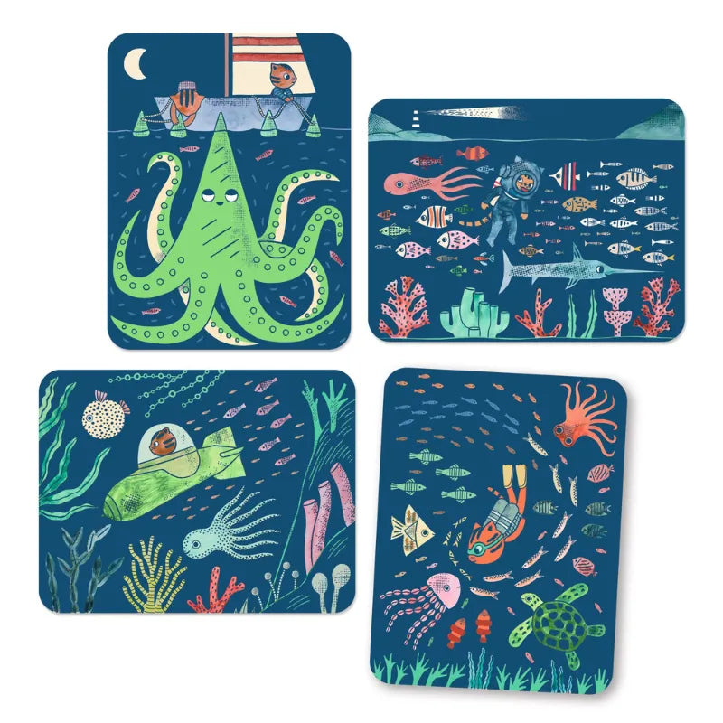 In The Ocean, Magic Reveal Paint Set For Kids 3+