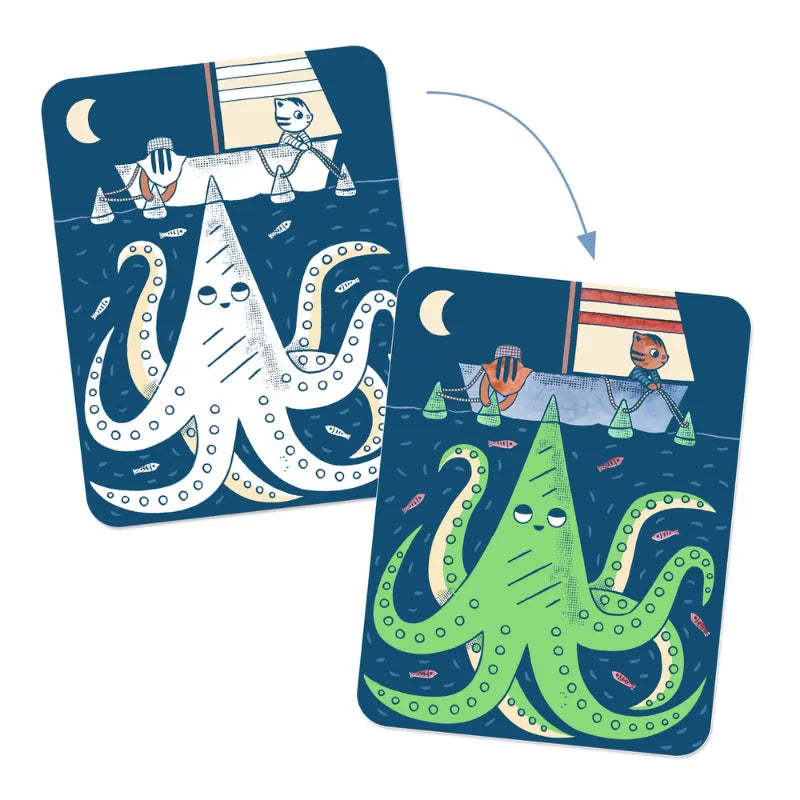 In The Ocean, Magic Reveal Paint Set For Kids 3+