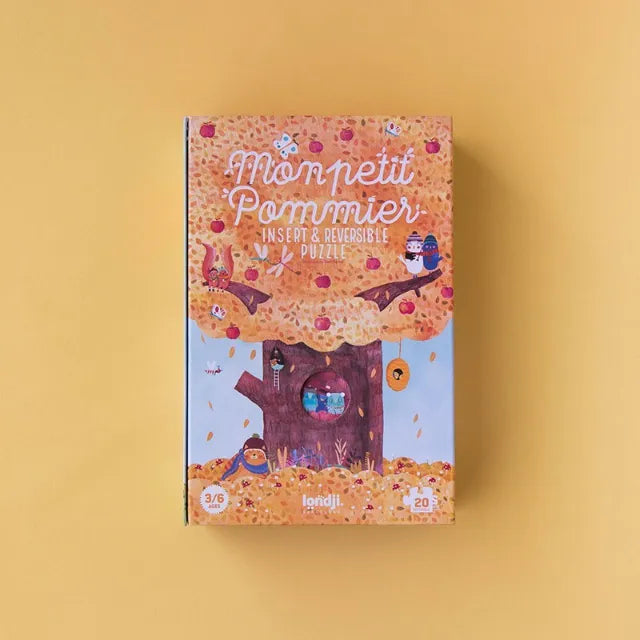 Insert and Reversible First Puzzle: My Little Apple Tree 20 pcs, LONDJI