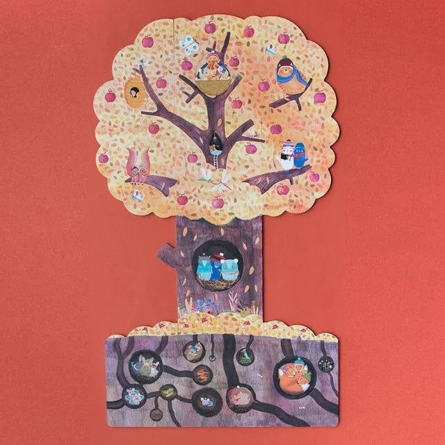 Insert and Reversible First Puzzle: My Little Apple Tree 20 pcs, LONDJI