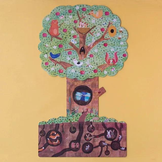 Insert and Reversible First Puzzle: My Little Apple Tree 20 pcs, LONDJI