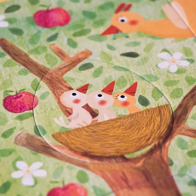 Insert and Reversible First Puzzle: My Little Apple Tree 20 pcs, LONDJI