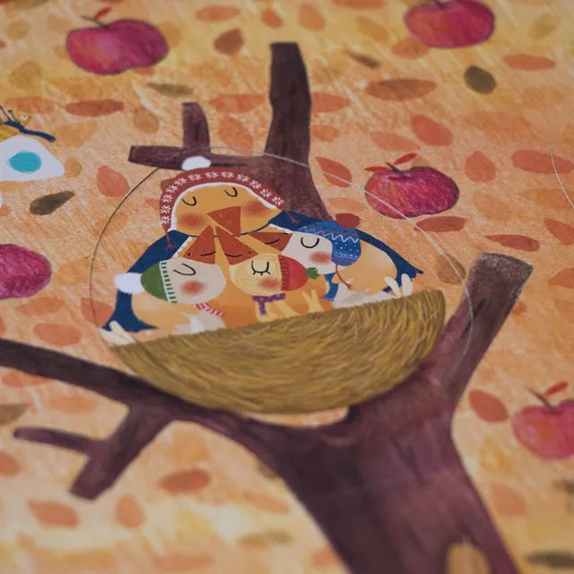 Insert and Reversible First Puzzle: My Little Apple Tree 20 pcs, LONDJI