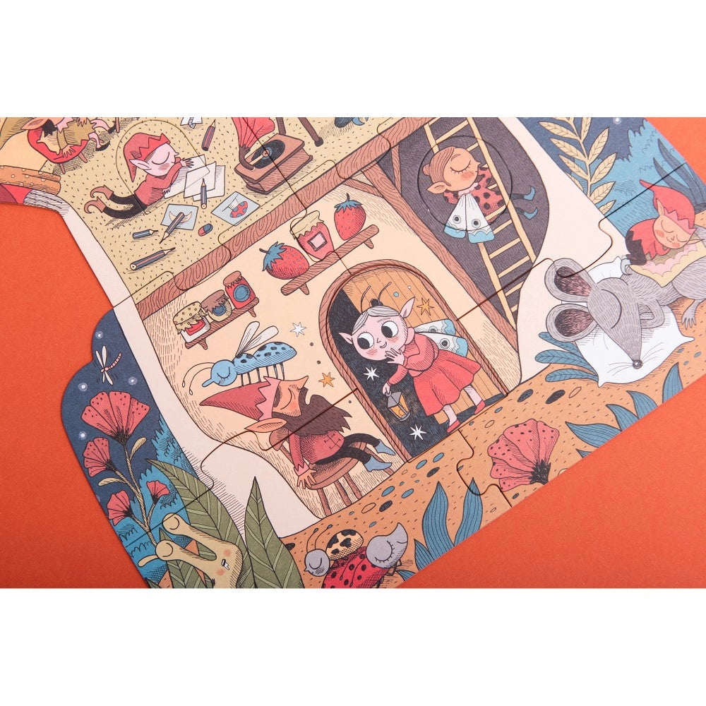 Insert and Reversible First Puzzle: Sweet Dreams 18 pcs, LONDJI