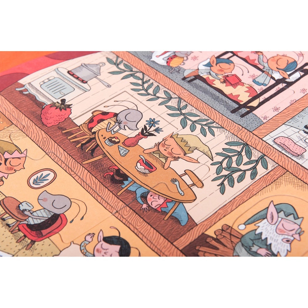 Insert and Reversible First Puzzle: Sweet Dreams 18 pcs, LONDJI