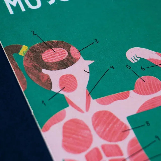 Inside Me, Human Body Board Game for Kids 7+, 96 Parts to Discover