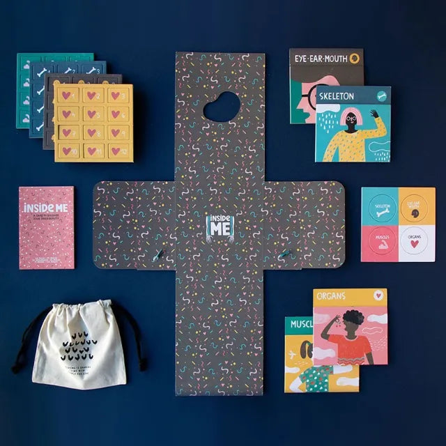 Inside Me, Human Body Board Game for Kids 7+, 96 Parts to Discover