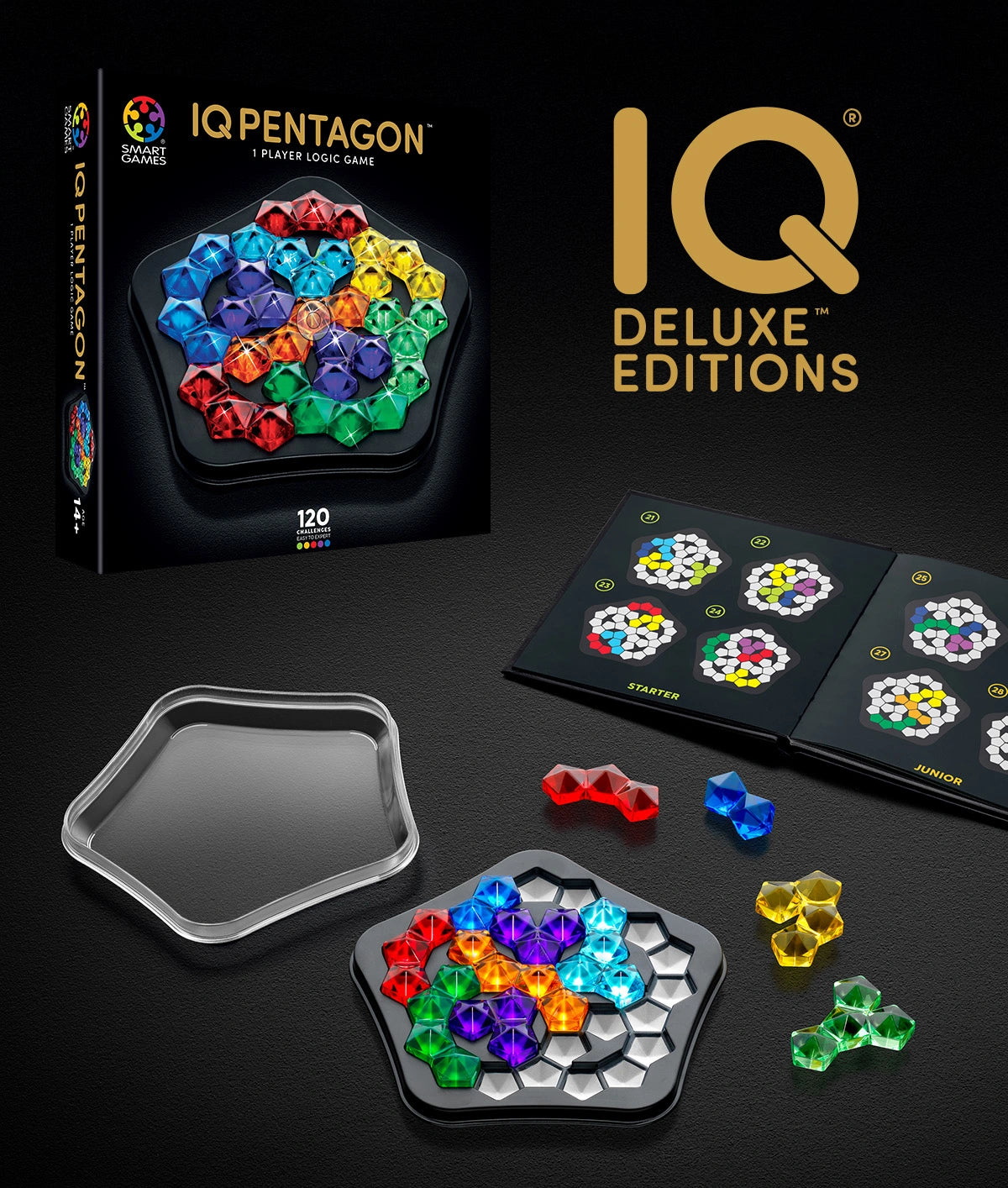 IQ Deluxe logic game: Pentagon, SMARTGAMES
