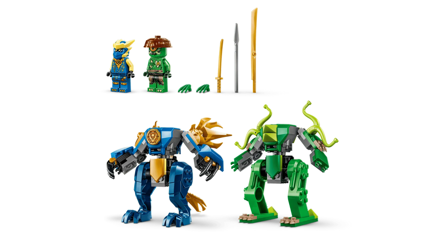 Jay's Dragon Mech Fight 71853, Lego NINJAGO