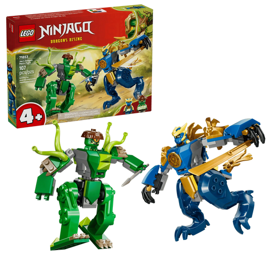 Jay's Dragon Mech Fight 71853, Lego NINJAGO