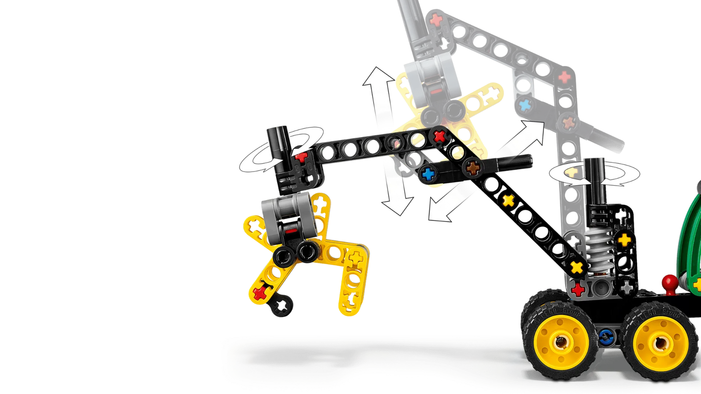 John Deere 1470H Wheeled Harvester 42218, Lego Technic