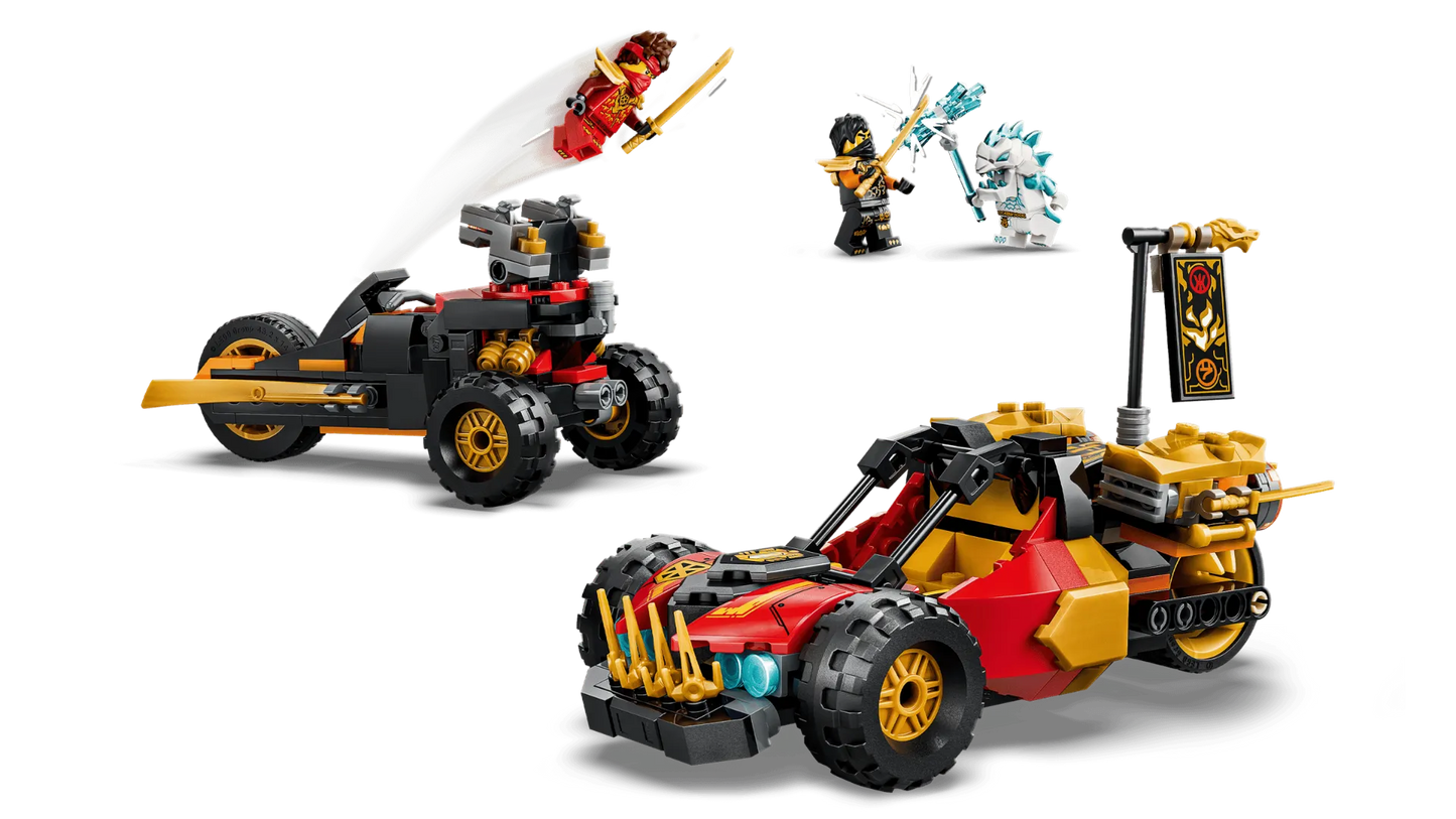 Kai and Coles Combiner Vehicles 71864, Lego NINJAGO