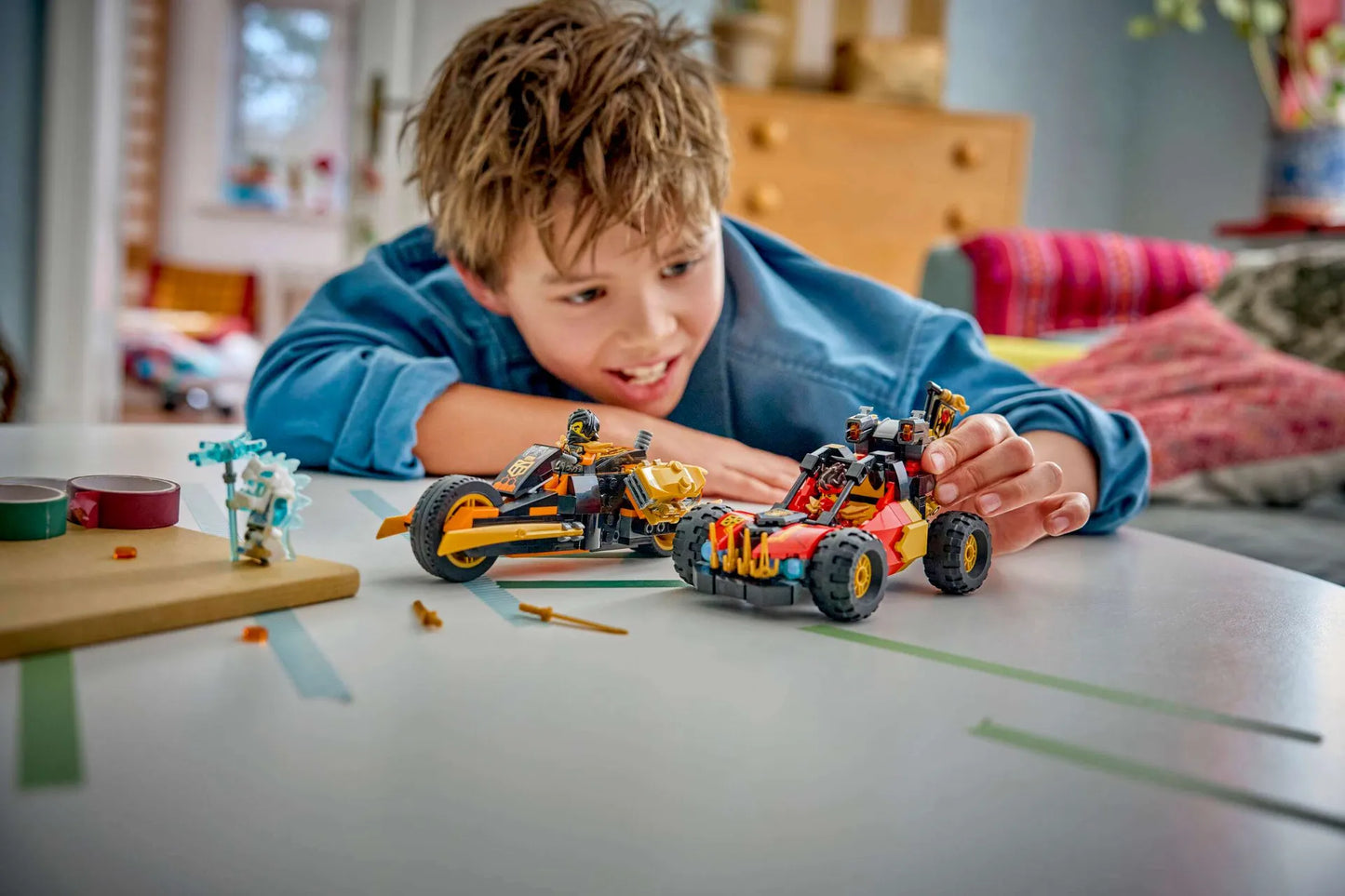 Kai and Coles Combiner Vehicles 71864, Lego NINJAGO