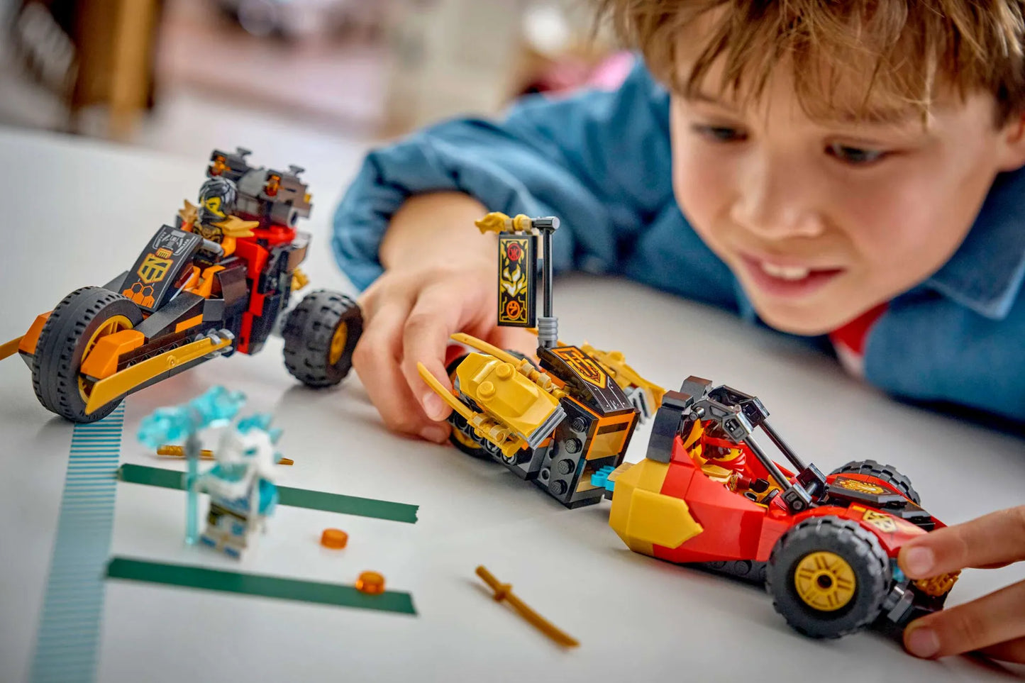 Kai and Coles Combiner Vehicles 71864, Lego NINJAGO