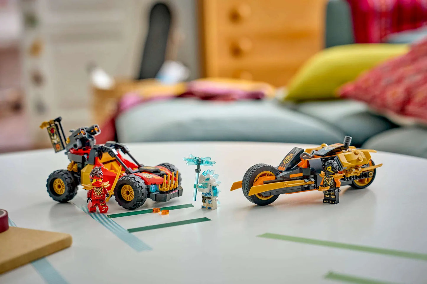 Kai and Coles Combiner Vehicles 71864, Lego NINJAGO