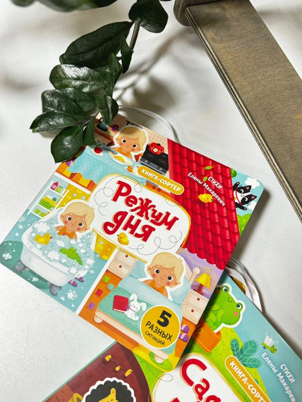 Книга с подвижным элементом: Режим дня